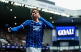 Ryan Naderi scored twice as Rangers defeated Kilmarnock 3-1.