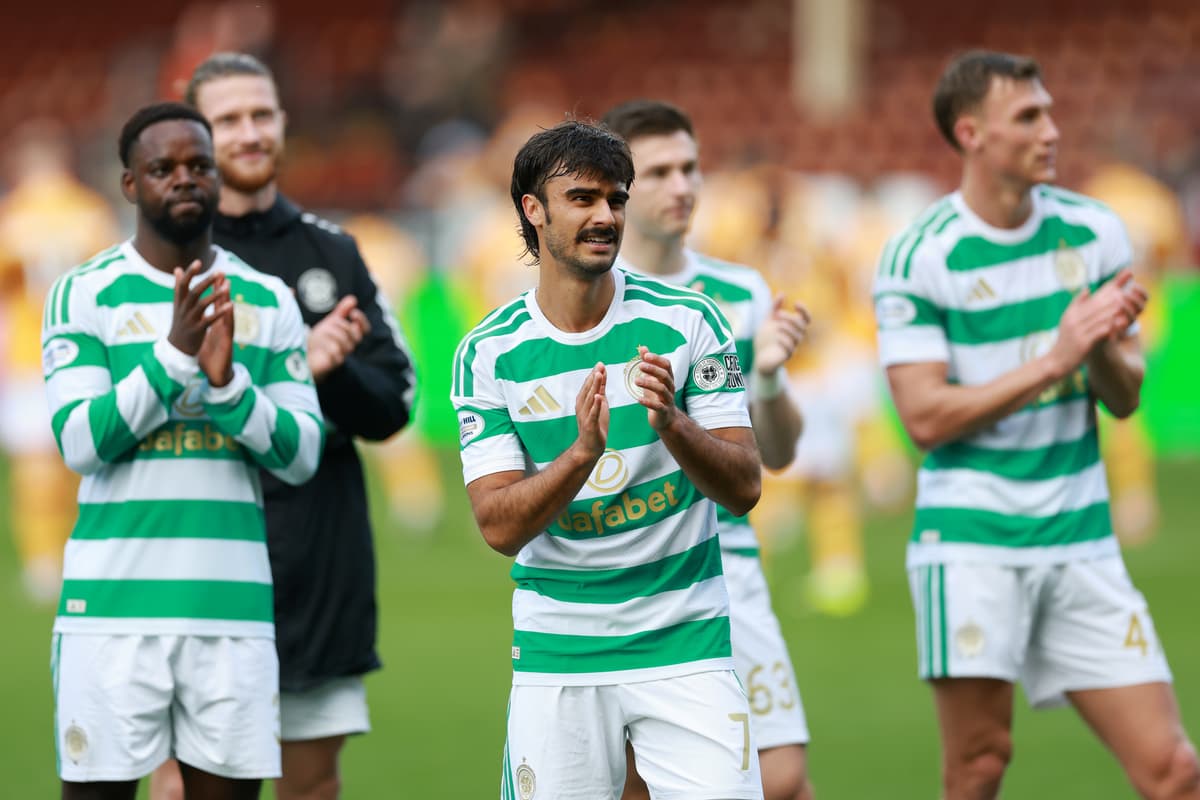 Ich sah mir Celtics Sieg gegen Motherwell an und bemerkte eine passende ...