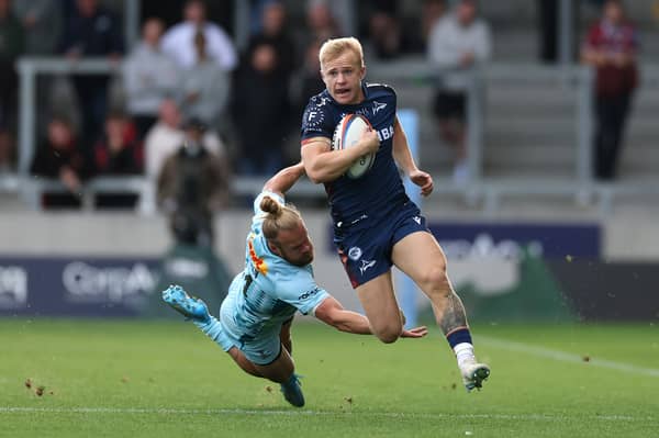 Arron Reed scored for Sale Sharks in their win over Harlequins.