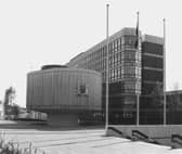 A view of the Motherwell and Wishaw Civic Centre which, in 1969, brought together all the local government departments of the two burghs (Picture: Fox Photos/Hulton Archive)