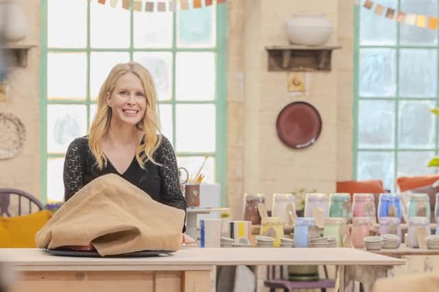 Lucy Beaumont on The Great Celebrity Pottery Throw Down