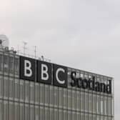 A view of the BBC Scotland building in Glasgow