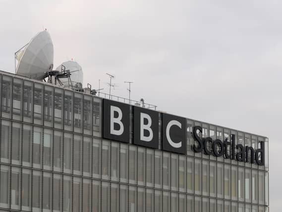 A view of the BBC Scotland building in Glasgow