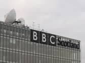 A view of the BBC Scotland building in Glasgow