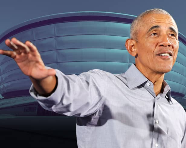 Here's what those attending An Evening With Barack Obama at Glasgow's OVO Hydro on Wednesday, October 14 2026 need to know. 
