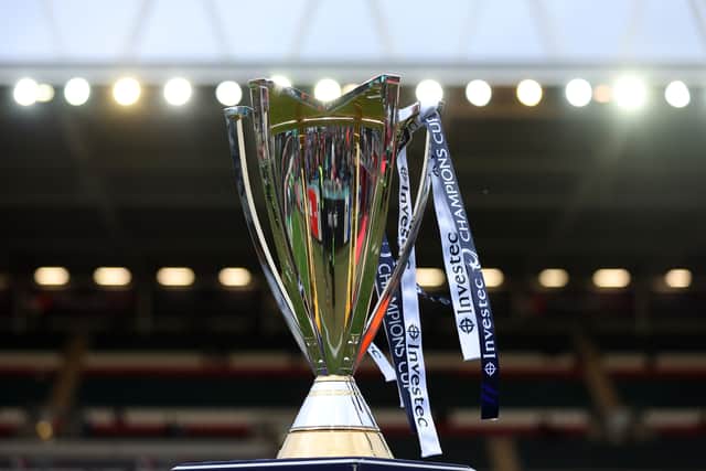 The Investec Champions Cup trophy (Pic: Getty)