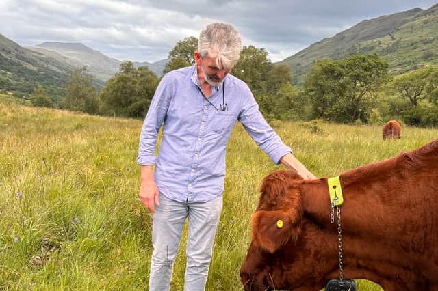 Hamish Thomson at Glen Finglas. PIC: Kate Heightman