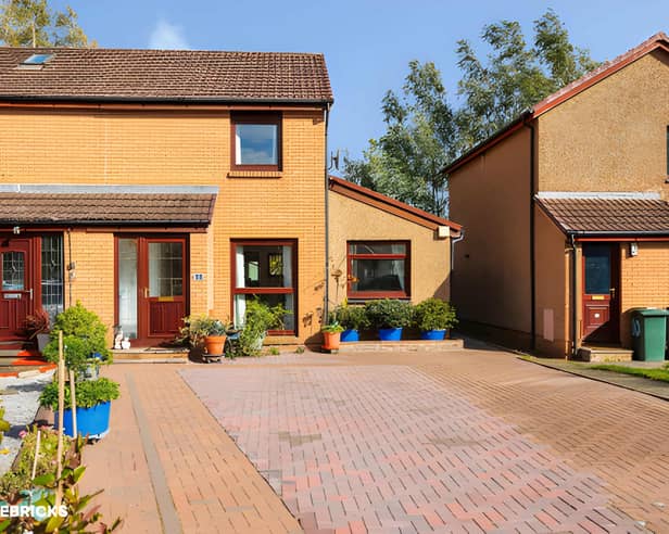 This three-bedroom semi-detached house in Nether Craigour is on the market for £295,000, with a multi-car driveway and a quiet cul-de-sac setting