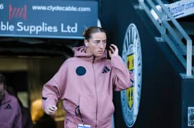 Kathleen McGovern scored again as Scotland sealed a comeback win against Czechia in the Women’s World Cup playoffs. Cr: SNS Group.