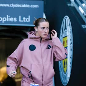 Kathleen McGovern scored again as Scotland sealed a comeback win against Czechia in the Women’s World Cup playoffs. Cr: SNS Group.