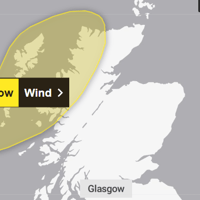 Scotland weather: Strong winds to hit north-west as weather warning issued