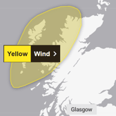Strong winds are set to hit parts of north-west Scotland on Wednesday.