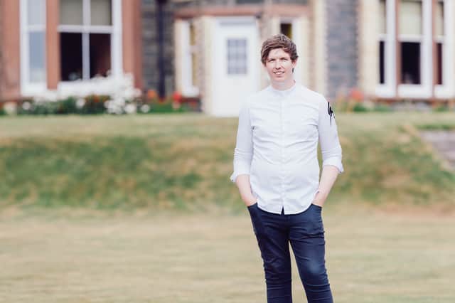 Tyler King is the new head chef at Knockinaam Lodge in Dumfries and Galloway