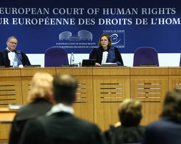 The European Court of Human Rights is not perfect but the principles enshrined in the Convention's articles are as strong and relevant now as they were when drafted after the Second World War. Picture: Frederick Florin