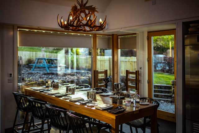 Three Chimneys chefs' table