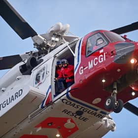 In recent years, there have been attempts to cut Coastguard volunteer remuneration and reduce rescue helicopter readiness in island communities. Picture: Jeff J Mitchell