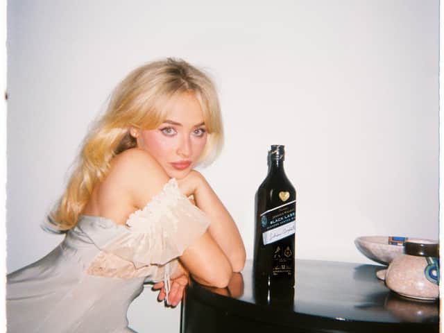 Johnnie Walker Black Label x Sabrina Carpenter Limited Edition Design