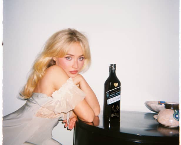 Johnnie Walker Black Label x Sabrina Carpenter Limited Edition Design