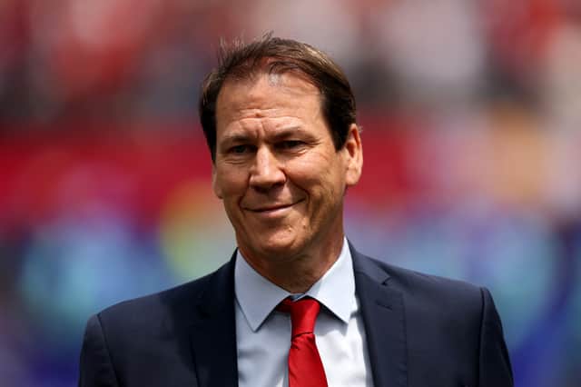 Rudi Garcia managed Belgium during the World Cup.