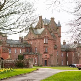 Ayton Castle in the Scottish Borders