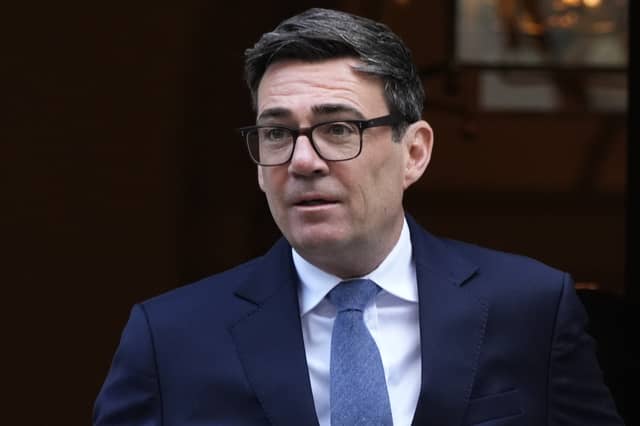 Andy Burnham will be giving his first major speech in Scotland (Jordan Pettitt/PA)