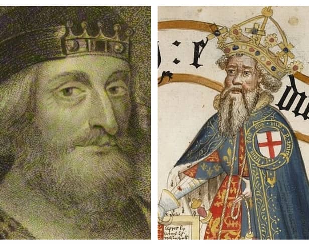 David II of Scotland and Edward III of England. The Scottish king was captured after invading England on behalf of the French  at the Battle of Neville's Cross near Durham 680 years ago this month.