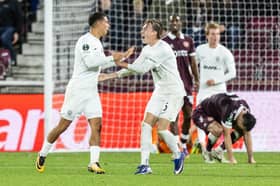 Nordsjaelland struck late to deny Hearts a win in the Conference League.
