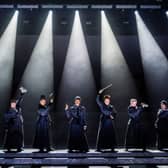 Beverley Knight and the cast of Sylvia perform onstage. Picture: Tristram Kenton