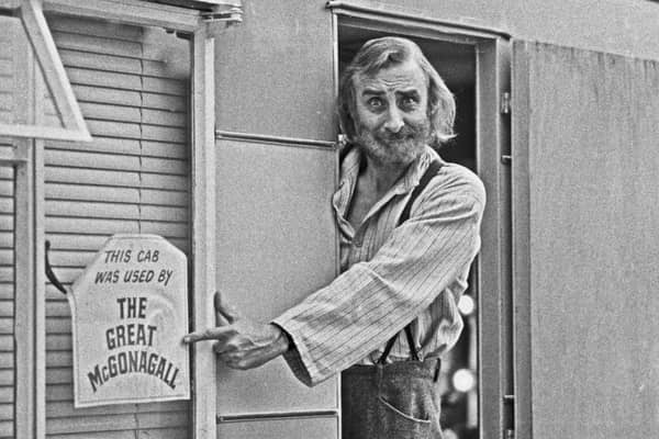 The author of an article launching the SNP's Choose Scotland campaign should take the title of the worst poet in the English language from William McGonagall, who was played by the late, great Spike Milligan in a 1975 comedy. Picture: Ronald Dumont/Express/Hulton Archive