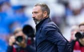 Rangers head coach Derek McInnes takes his team to Dundee on Saturday evening.