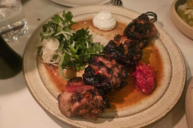Chicken skewer