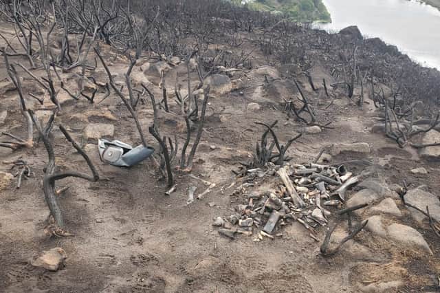 The bones were discovered on Crow Hill, to the east of Arthur’s Seat, in August last year