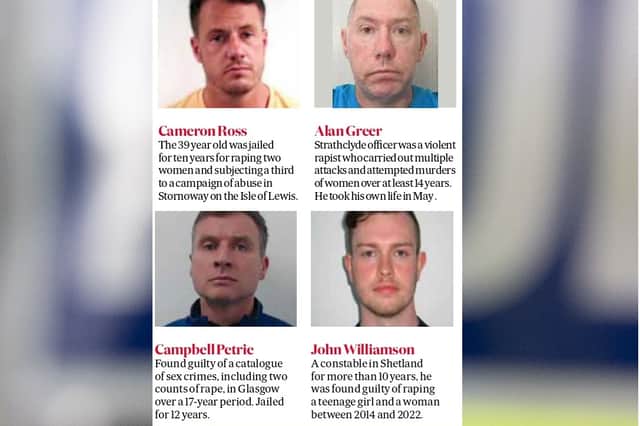 Four officers have been exposed