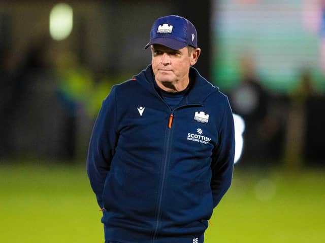 Edinburgh head coach Sean Everitt.
