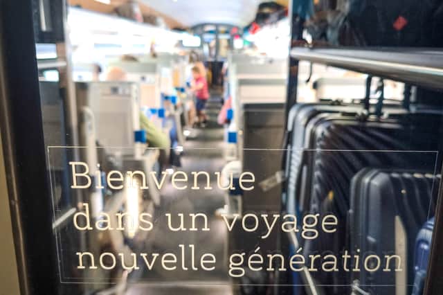 Compared to France's high-speed TGV service, Scotland's railways are slow and outdated. Picture: Nicolas Guyonnet/Hans Lucas