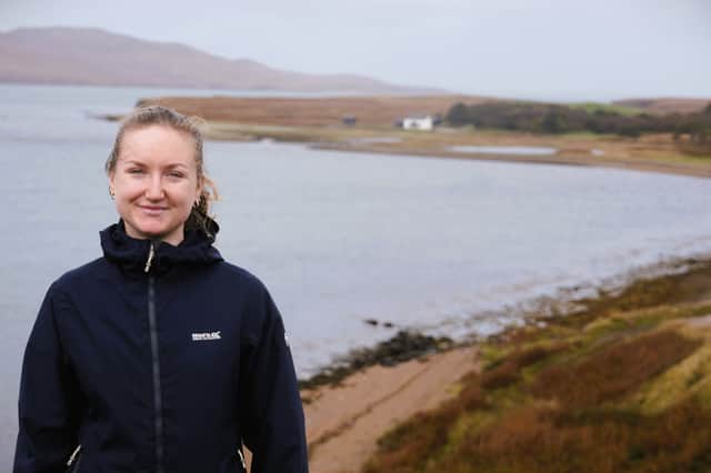 Faith Graham, 22, who works at Inver Estate