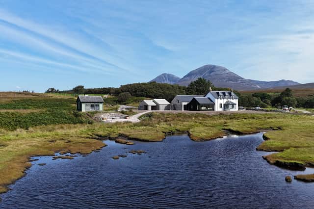 Inver Lodge on Inver Estate in the south of Jura