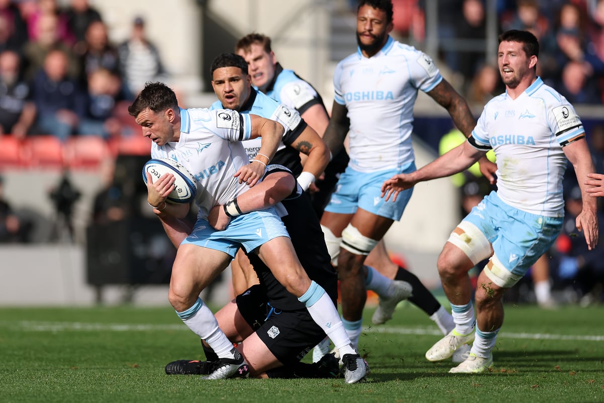 Glasgow Warriors start Champions Cup campaign with bonus point win after 11 try Sale Sharks shoot-out