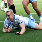 Scotland international winger Arron Reed scored two tries for Sale Sharks in their Champions Cup defeat to Glasgow Warriors (Pic: Getty)