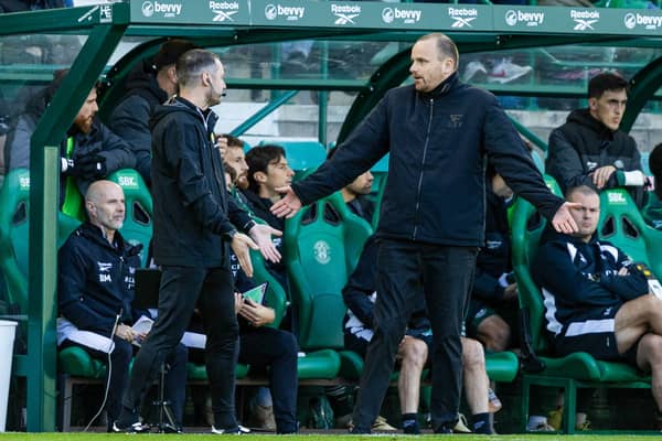 Hibernian Head Coach Marink Reedijk 