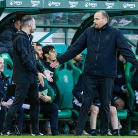 Hibernian Head Coach Marink Reedijk 