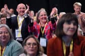Maree Todd MSP applauds First Minister and party leader John Swinney after he delivered his keynote speech at the Scottish National Party (SNP) annual conference in Aberdeen