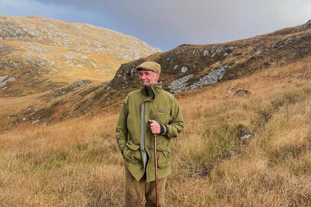 Craig Rozga, head stalker at Ruantallain Estate on Jura