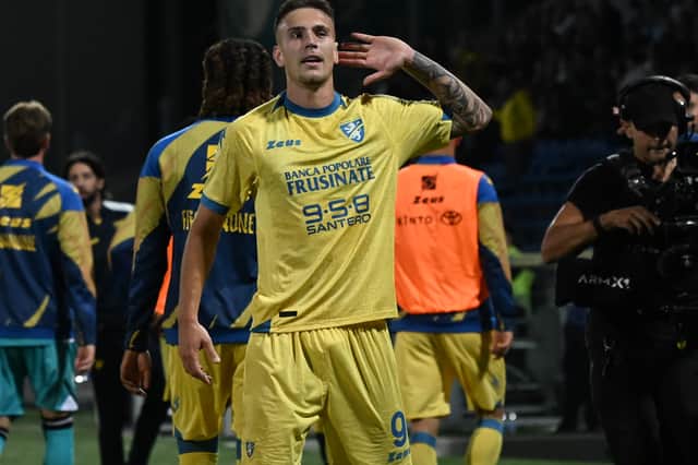 Antonio Raimondo scored his first career hat-trick in the win over Sassuolo.