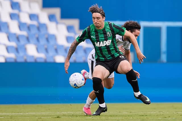 Scotland international Kieron Bowie was in action for Sassuolo on Friday night in Serie A. Cr: Getty Images.