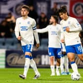 Rangers captain Dan Neil after his error leads to Dundee's equaliser