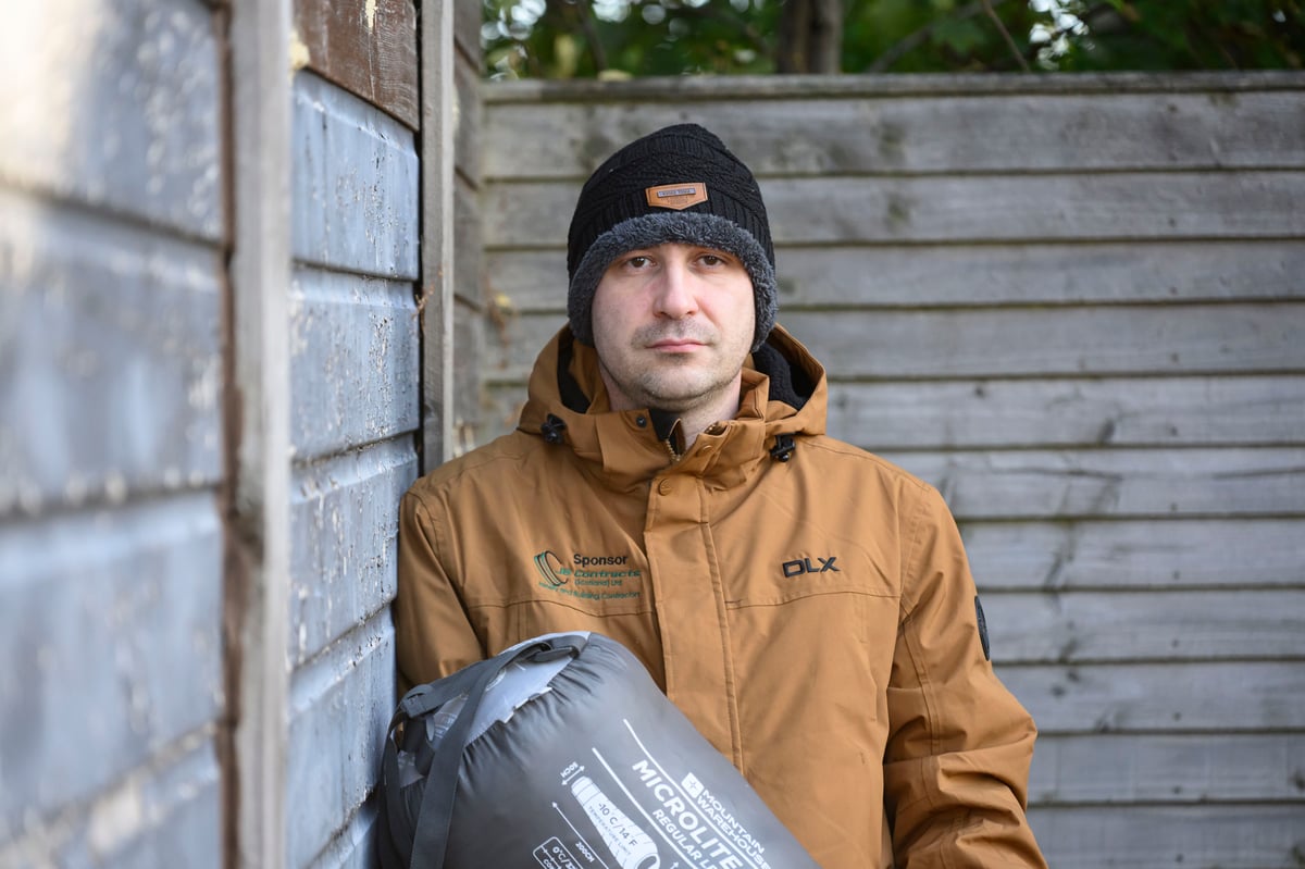 Former addict begins six-month rough sleeping challenge for recovery facility