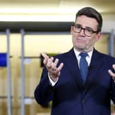 Andy Burnham on his last visit to Scotland (Jeff J Mitchell/PA)