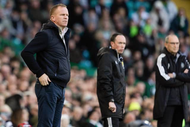 Hearts head coach Wouter Vrancken.