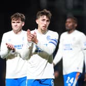  Dan Neil of Rangers applauds the fans after his costly error in the 2-2 draw with Dundee